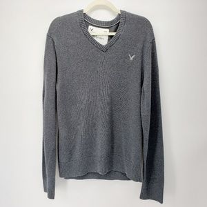 American Eagle Outfitters | V-Neck Sweater | Gray